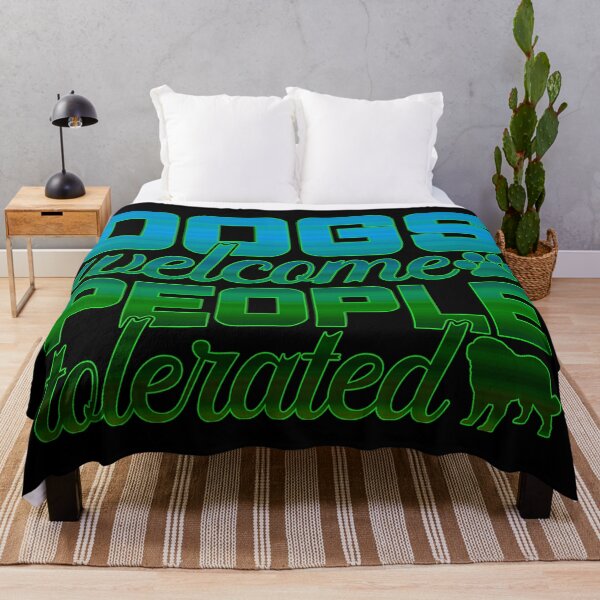 Item preview, Dogs welcome , people tolerated designed and sold by dreamofdenim.