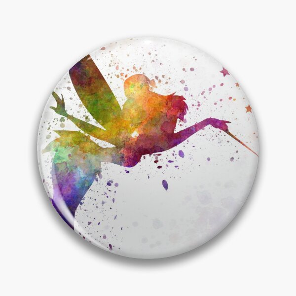 Item preview, Tinkerbell in watercolor designed and sold by paulrommer.