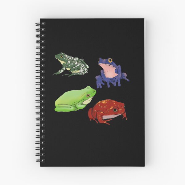 Item preview, 4 frogs designed and sold by Messy Confetti.