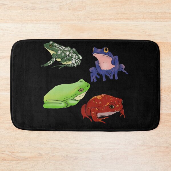 Item preview, 4 frogs designed and sold by Messy Confetti.