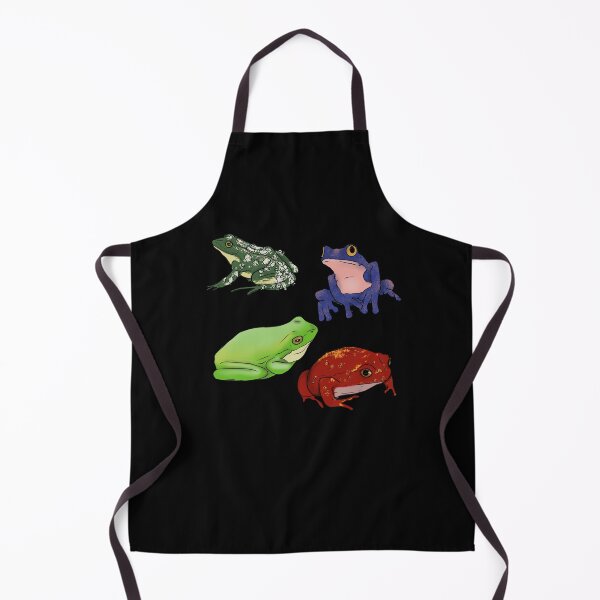 Item preview, 4 frogs designed and sold by Messy Confetti.