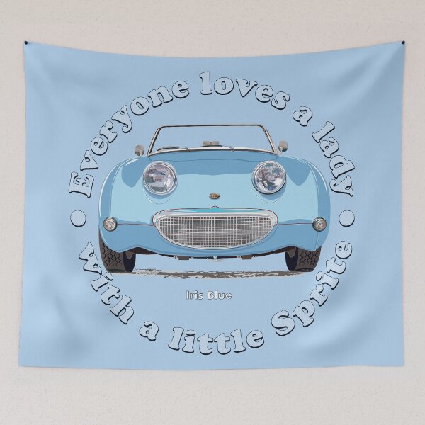 Item preview, Iris Blue Bug-eye/Frog-eye: Everyone loves a lady with a little Sprite! designed and sold by Bigs66.