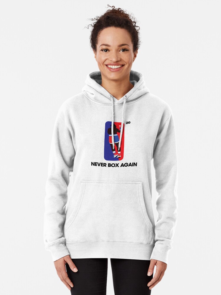 Nate Robinson vs. Jake Paul Never Box Again Pullover Hoodie for Sale by TheWavePool Redbubble