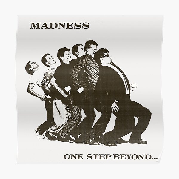 madness ska-pop band classic tshirt design Poster