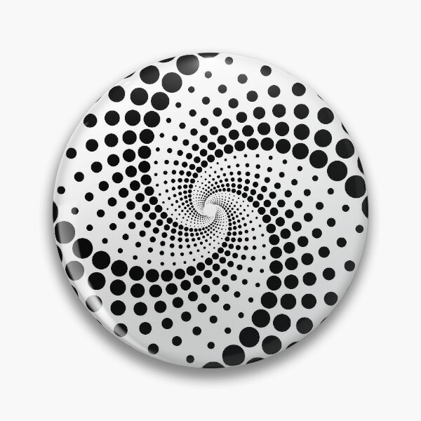 Item preview, illusionic black circle dots designed and sold by venus-ian.