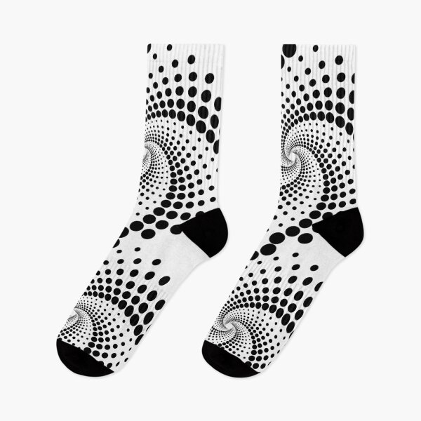 Item preview, illusionic black circle dots designed and sold by venus-ian.