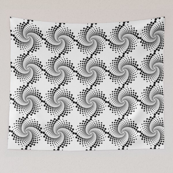 Item preview, illusionic black circle dots designed and sold by venus-ian.