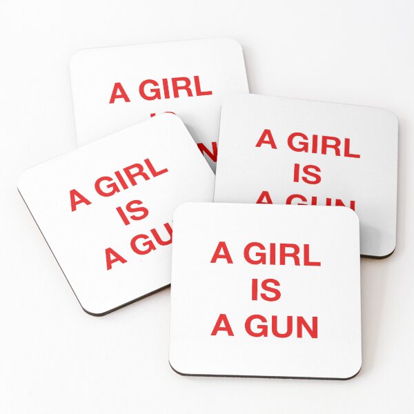 Item preview, A girl is a gun designed and sold by GoldenDov.