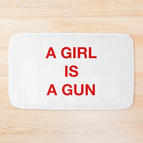 Item preview, A girl is a gun designed and sold by GoldenDov.