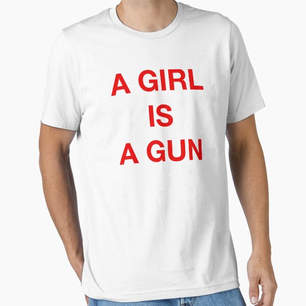 Item preview, A girl is a gun designed and sold by GoldenDov.