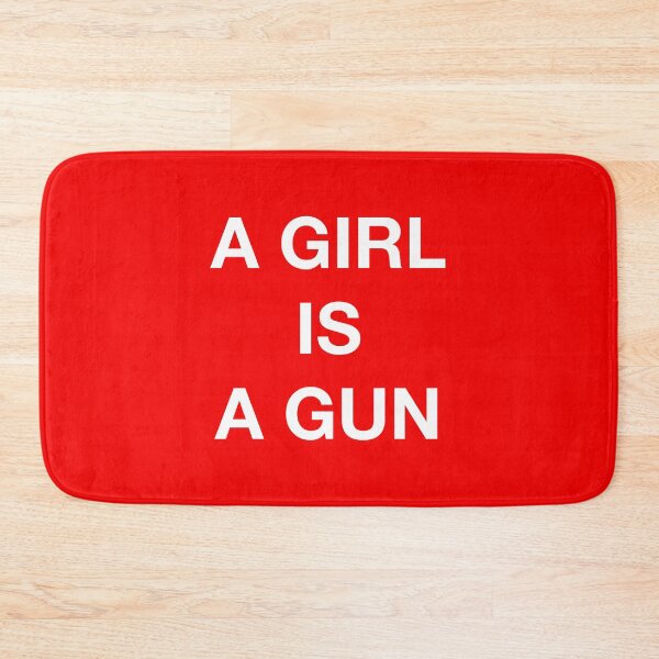 Item preview, A girl is a gun designed and sold by GoldenDov.