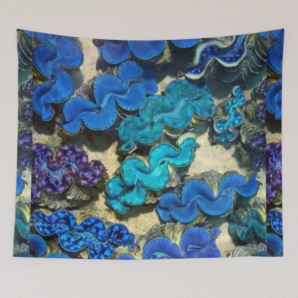 Item preview,  Blue Giant Clams Inspired Collection designed and sold by lotusbud.