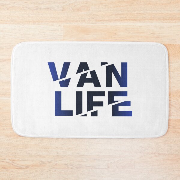 Item preview, Van Life gradient navy blue designed and sold by robnoble.