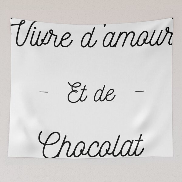 Item preview, Live on love and chocolate designed and sold by Curlyhaire.