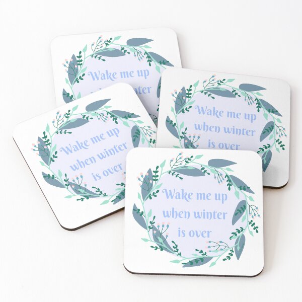Item preview, Wake me up when winter is over - Blue designed and sold by Kelyrin.