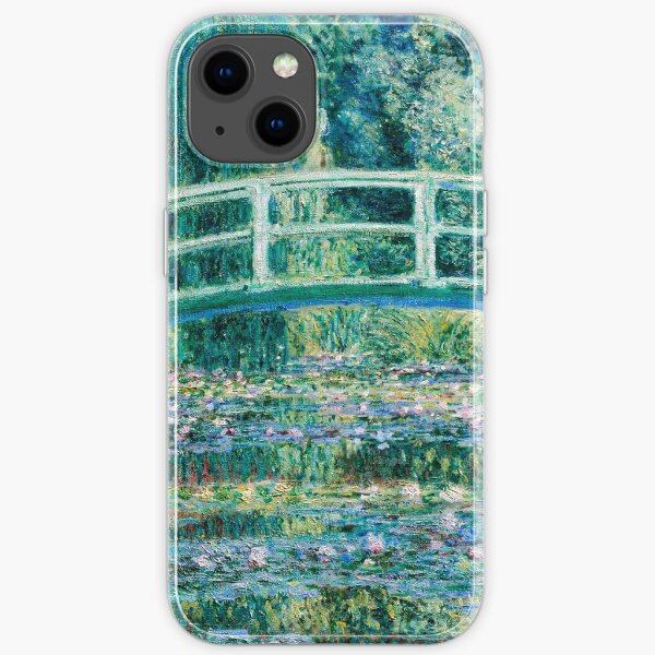 1899-Claude Monet-Nénuphars et pont japonais Coque souple iPhone