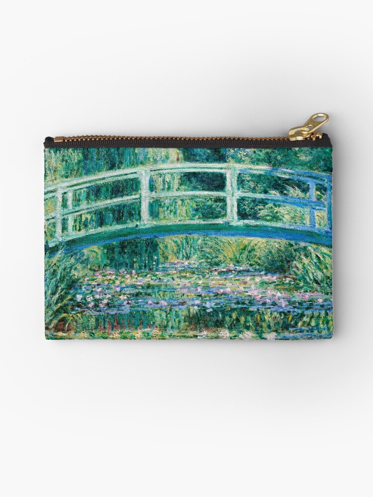 Vintage 1920s Water Under The Bridge Tapestry Bag