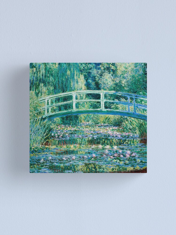 1899-Claude Monet-Water Lilies and Japanese Bridge