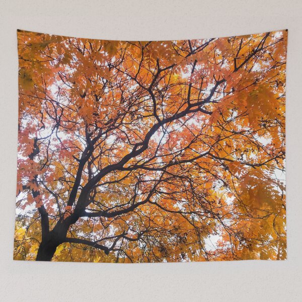 Item preview, Orange and Yellow Fall Leaves Tree - Prague, Czech Republic designed and sold by passportpaige.