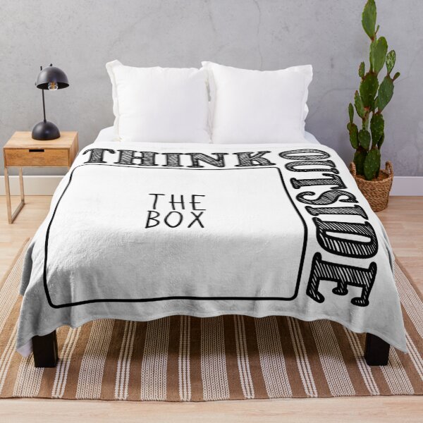 Item preview, Think Outside The Box Bold Text designed and sold by RADesigns21.