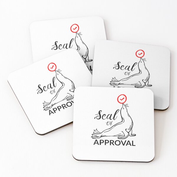 Item preview, Seal Of Approval designed and sold by sketchypages.