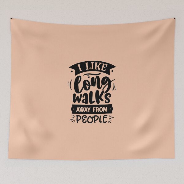 Item preview, I like long walks away from people designed and sold by yassiny.