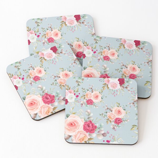 Item preview, Roses and flower pattern new design designed and sold by ESAMSTORE.