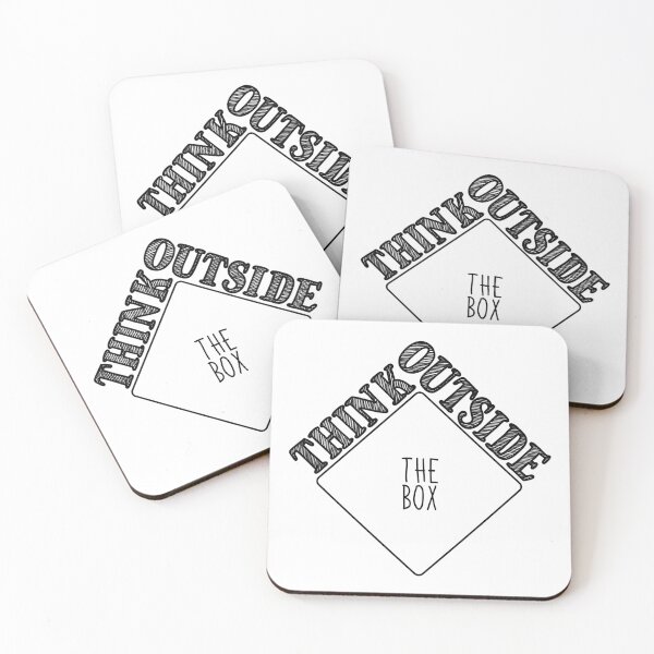 Item preview, Think Outside The Box Bold Rotated designed and sold by RADesigns21.