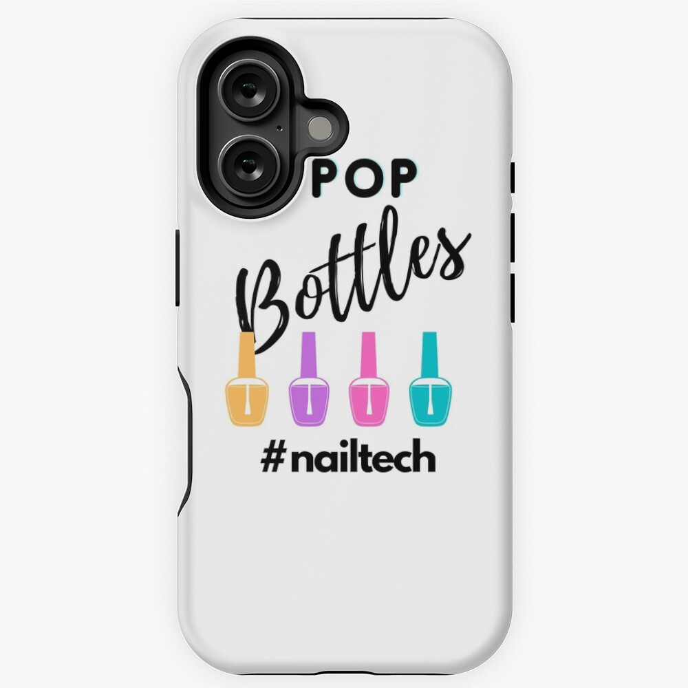 I Pop Bottles Nailtech Sticker