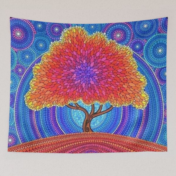 Item preview, the drawing of the infinity tree in the cosmic universe designed and sold by 42youbest.