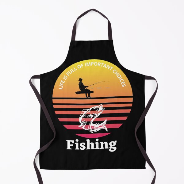 Item preview, Life is full of important decisions fishing  designed and sold by Cafecreative.