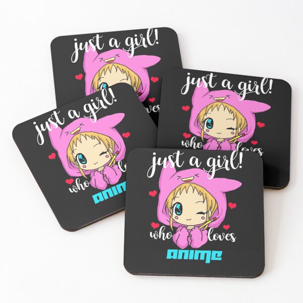 Item preview, Cute and funny Just a Girl who loves Anime Gift for girls designed and sold by arcford.