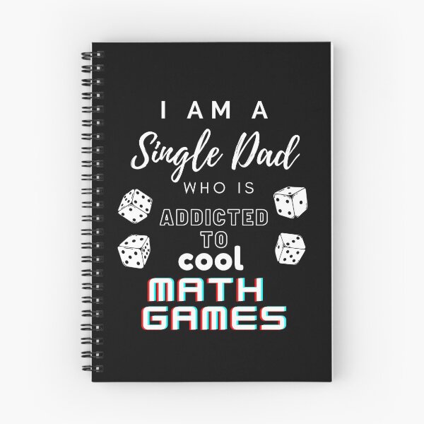 Item preview, I am a Single Dad who is Addicted to Cool Math Games designed and sold by LinniesTees.