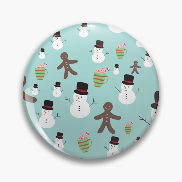 Item preview, Patrón de Navidad - pan de jengibre y chocolate caliente designed and sold by Pretty4Designs.