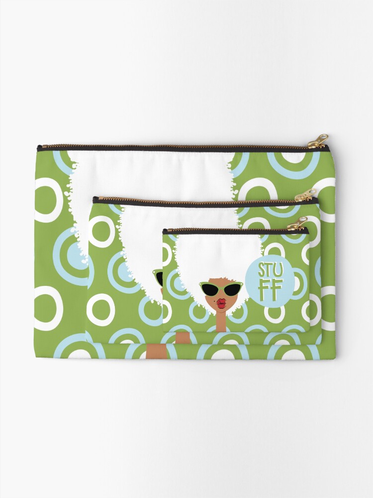 Thumbnail 2 of 4, Zipper Pouch, Stuff designed and sold by 6256design.