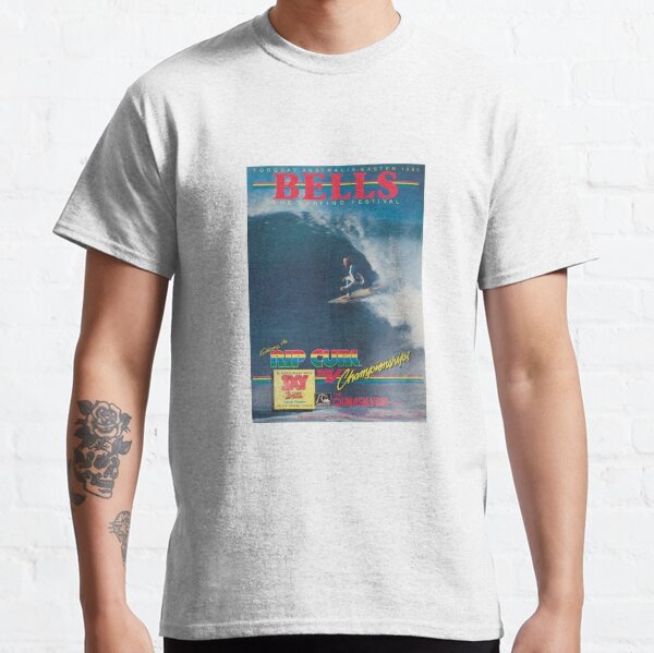 Aperçu de l'œuvre affiche de surf australie vintage 1983 créée et vendue par artbyemx.