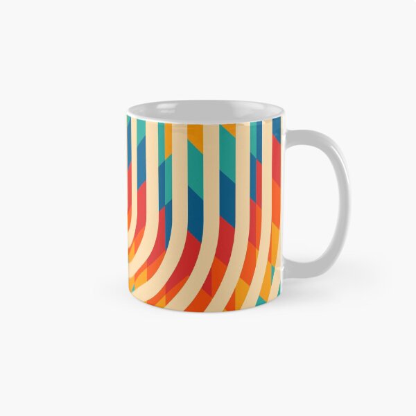 Item preview, Colorful Retro Rainbow Pattern designed and sold by cadinera.