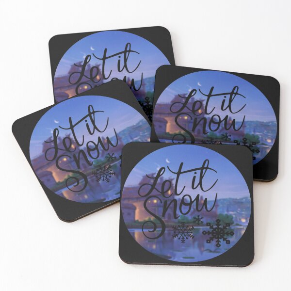 Item preview, Merry Christmas - Let It Snow Typography Design designed and sold by The Merch.