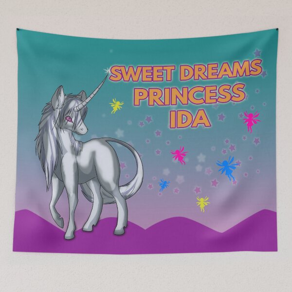 Item preview, Girls Unicorn Room - Ida designed and sold by MoonsmileProd.