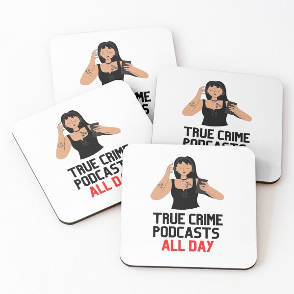 Item preview, True Crime Podcast All Day designed and sold by keymuse.
