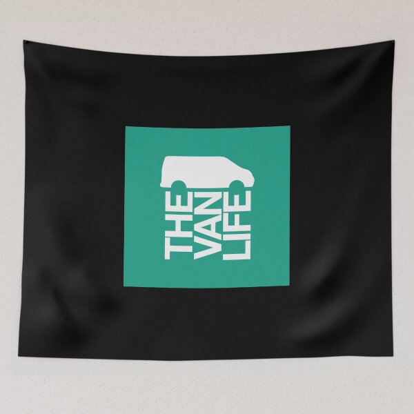 Item preview, Van Life Logo : aqua box designed and sold by robnoble.