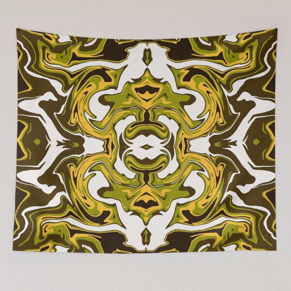 Item preview, Fluid art mixture. Abstract liquid background with mixing colors designed and sold by moustafakhalil.