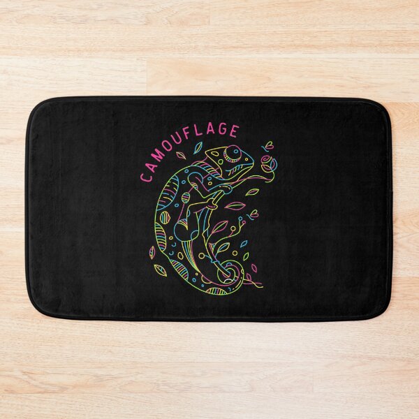 Item preview, Chameleon Camouflage Mono-line Art designed and sold by asmmdesign.