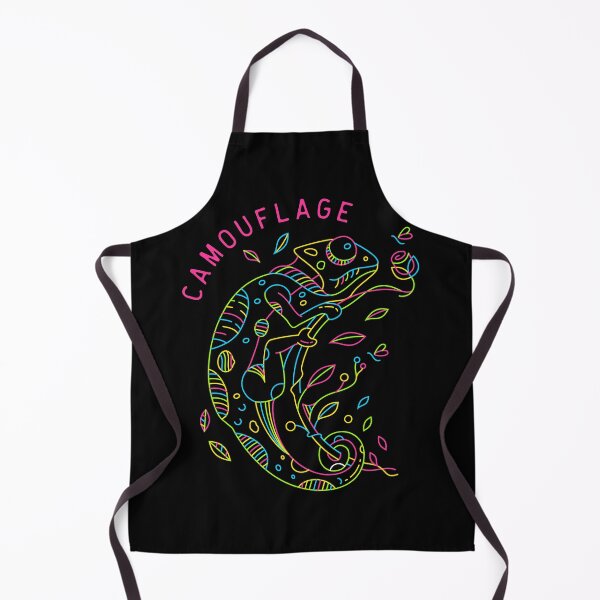 Item preview, Chameleon Camouflage Mono-line Art designed and sold by asmmdesign.