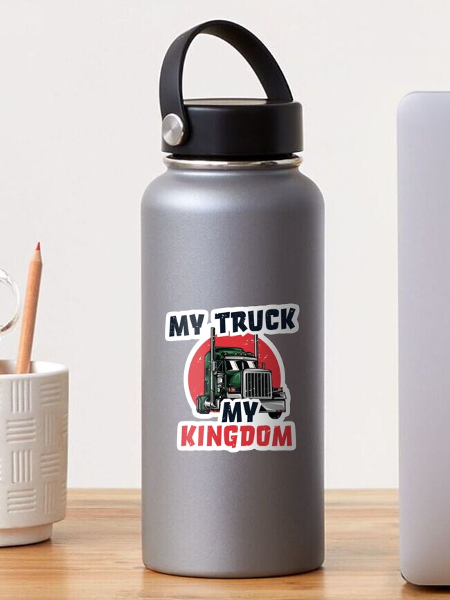 My truck, my kingdom / Trucker Dad design / Truck Papi gift idea