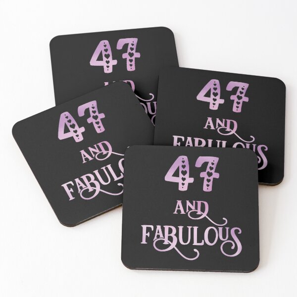 Item preview, Women 47 Years Old And Fabulous 47th Birthday Party design designed and sold by Grabitees.