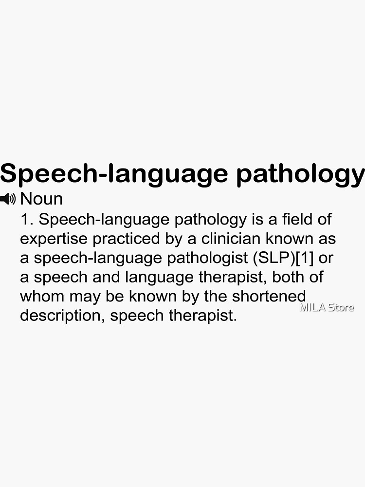 funny-speech-language-pathology-definition-gift-sticker-for-sale-by