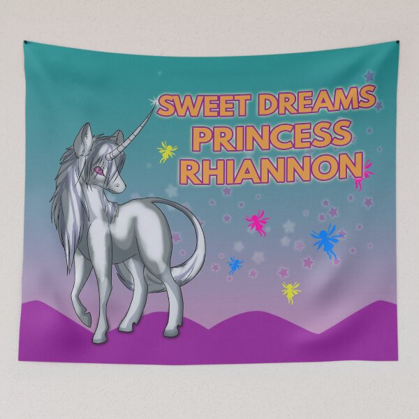 Item preview, Girls Unicorn Room - Rhiannon designed and sold by MoonsmileProd.