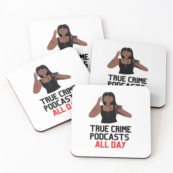 Item preview, True Crime Podcast All Day designed and sold by keymuse.