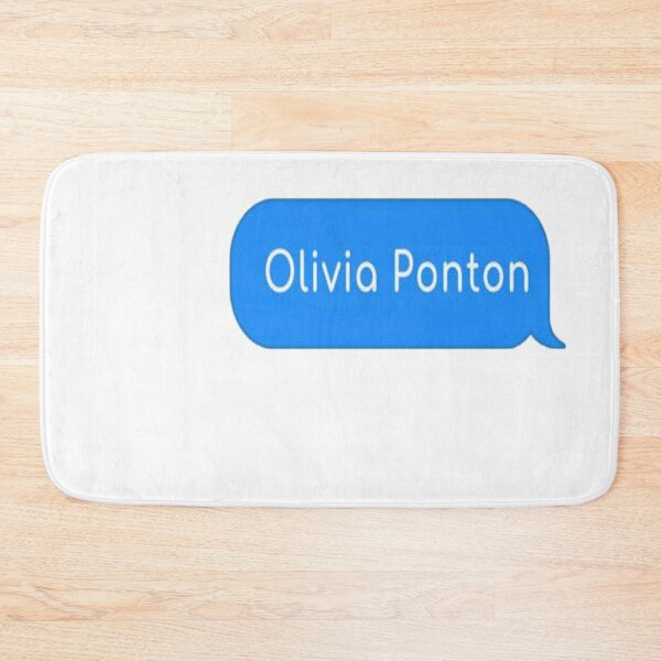 Item preview, Olivia Ponton text message designed and sold by NancyArtDesigns.